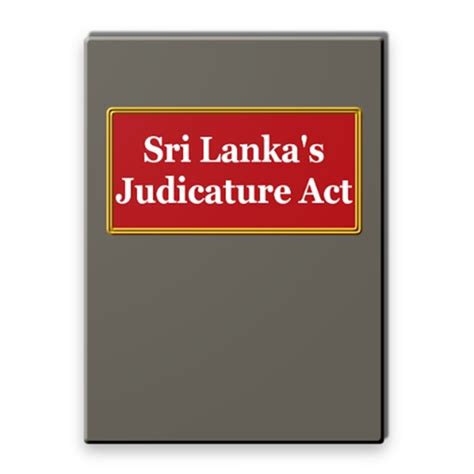 judicature act of sri lanka
